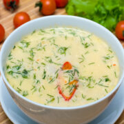 Try this easy cream of chicken soup recipe that you can store and just add water when you need it. Quick and easy soup anytime!