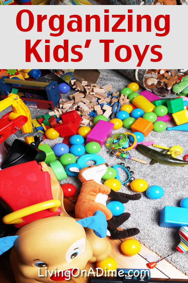 organizing large toys