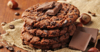 This Double Chocolate Peanut Butter Cookies recipe makes a rich and deliciously decadent cookie you can make with just 5 minutes' work! These cookies will impress the most die hard chocolate lovers in your family!