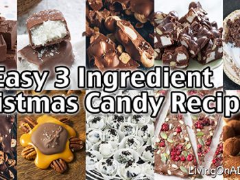 Here are 16 easy 3 ingredient Christmas candy recipes that make it easy for you to make rich and delicious Christmas candies, most with about 5 minutes' work! Try making these homemade Christmas candy recipes and you won't want to go back to store bought! These recipes are perfect for parties and family get-togethers! Everyone raves about how wonderful they taste!