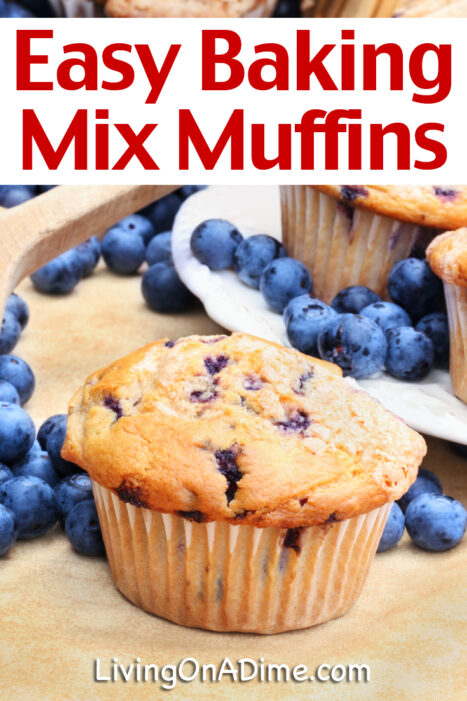 This easy baking mix muffins recipe makes delicious muffins in just minutes with our homemade baking mix, bisquick or your favorite baking mix recipe.
