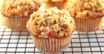 These easy butterscotch muffins are soft, moist, and packed with rich butterscotch flavor—topped with a sweet, crumbly cinnamon-sugar streusel! They make the perfect treat for breakfast, dessert, or a quick snack anytime.