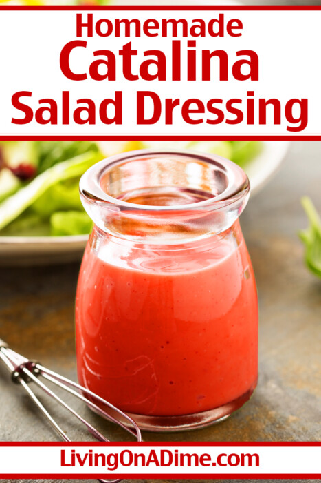 This easy Catalina salad dressing recipe makes a sweet, tangy tomato-based French dressing perfect for salads, marinades, and more! It also doubles as a delicious starter sauce for marinades, dips, and more!
