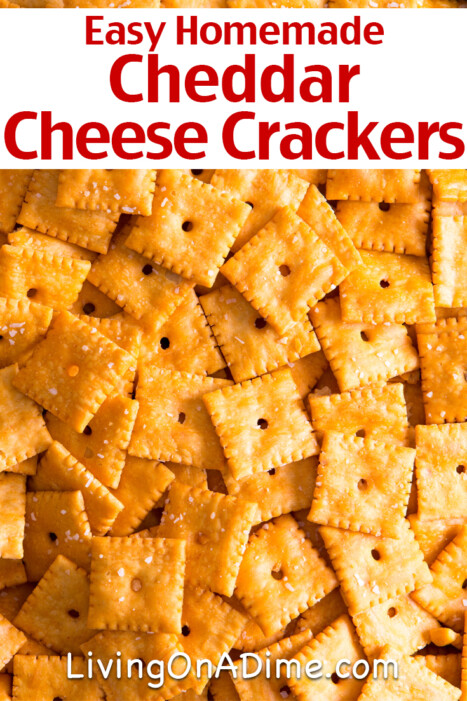 This easy Cheddar Cheese Crackers recipe uses just 5 ingredients for a crisp, cheesy snack that’s perfect for lunchboxes, parties, or everyday snacking. Better than store-bought and ready in under an hour!