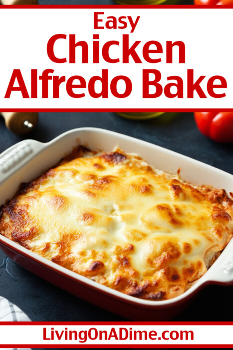 This Chicken Alfredo Bake is a creamy, cheesy comfort food made with crescent rolls, Alfredo sauce, and tender chicken. Quick to prep and budget-friendly, it’s the perfect easy crescent roll recipe for busy nights or picky eaters.