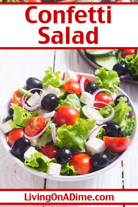 Looking for a quick and easy salad recipe that is both delicious and visually appealing? Look no further than this confetti salad recipe! With its colorful blend of fresh vegetables and leafy greens, this salad is not only a feast for the eyes, but also a tasty addition to any meal. Serve it as a side dish or enjoy it on its own for a light and refreshing lunch or dinner option.