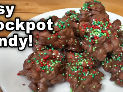 This easy crockpot candy recipe is delicious and simple to make in the crockpot with just a few minutes prep! It's crunchy, chocolatey, and downright delicious, perfect for satisfying your sweet tooth or sharing with friends with zero hassle!