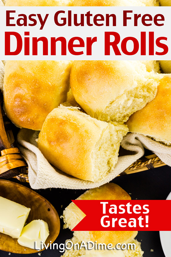 Easy Gluten Free Dinner Rolls Recipe - Living On A Dime