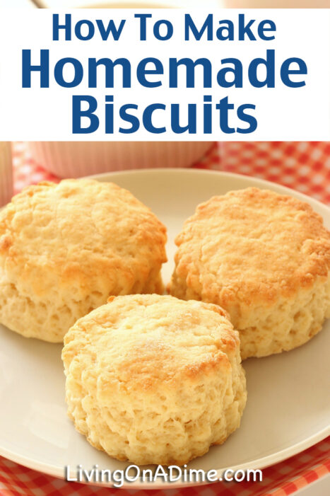 This easy homemade baking powder biscuits recipe makes the most delicious biscuits that are super yummy and easy to make! It has been a favorite in our family and has the perfect taste and texture! Try it any time you need an easy bread side dish!