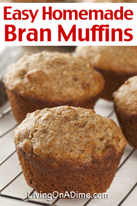 This easy homemade bran muffins recipe makes muffins that are so moist and delicious you won't believe that they didn't come right out of the Amish bakery!