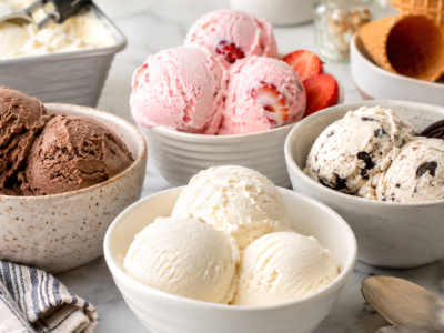 Try these easy 2 ingredient ice cream recipes you can make at home without a machine! You’re going to love how easy, creamy and delicious they are!