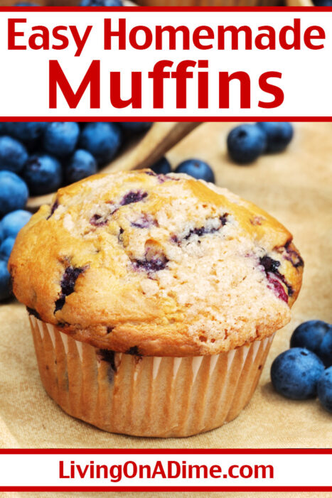 Homemade Muffin Recipes - Basic Muffin Recipe And More!