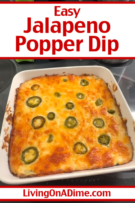 This creamy Jalapeño Popper Dip recipe is full of all the flavor of classic poppers without the work of stuffing peppers. Rich, cheesy, and lightly spicy, it bakes up hot and bubbly—perfect for parties, game day, or any time you need a fast crowd-pleasing appetizer!