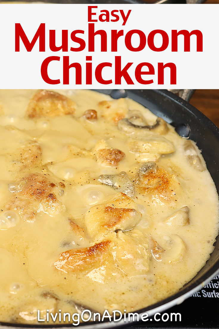 Mushroom Chicken Recipe - Easy And Delicious Chicken And Mushrooms!
