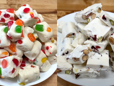 Discover the joy of making sweet treats with this collection of easy nougat candy recipes! These easy Christmas candy recipes are delicious and super simple to make! If you’re a fan of no-bake Christmas candy recipes that use just a few ingredients, these tasty Christmas nougats are perfect for you. Festive, colorful, and unique, they’re a delightful addition to your holiday table!