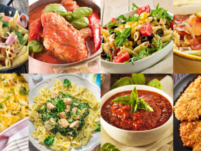Here are 10 easy pasta recipes your family will love! You'll find a big variety of family friendly recipes and many of these recipes can be great ways to use leftovers!