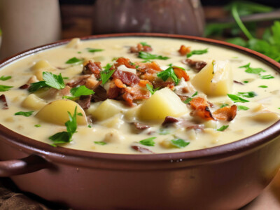 Try these two quick and easy hearty Potato Bacon Soup recipes! Perfect for chilly nights, these recipes use simple, budget-friendly ingredients to create rich, creamy soups that are full of flavor.