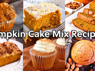 These easy pumpkin recipes are the perfect fall treats! From easy pumpkin bread and muffins to cupcakes and a rich Pumpkin Crunch recipe, you’ll love these simple cake mix recipes that make holiday baking effortless!