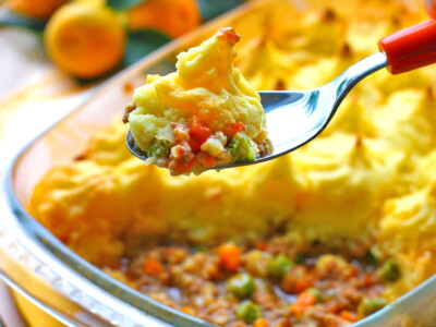 You'll love this quick and comforting shepherd’s pie recipe made with ground beef, mixed veggies, savory spices, and topped with cheesy mashed potatoes. Perfect for a simple, hearty weeknight dinner and an easy way to use up leftovers in a delicious, no-fuss meal!