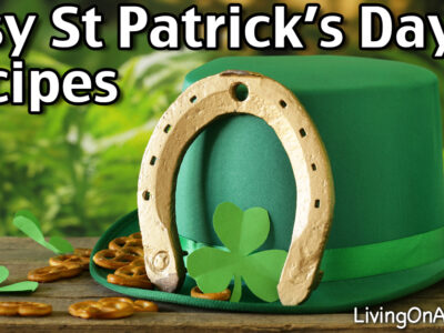 These easy St. Patrick's Day recipes, along with an easy meal plan and tips for St. Patrick's Day fun will help you add to your family's fun this holiday!