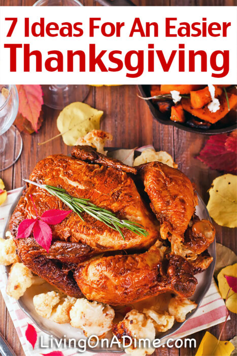 Try these easy Thanksgiving tips and ideas to be better prepared for Thanksgiving! Prepare Thanksgiving meals easier and just get ready for the big day!