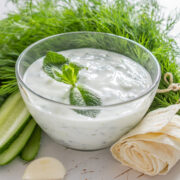 This easy vegetable dip recipe is the perfect complement to raw fresh vegetabes. Make it for yourself or bring it as your quick and easy contribution to a party!