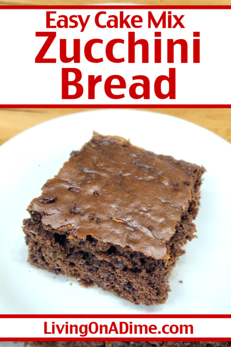 This Easy Zucchini Bread Recipe starts with a box of spice cake mix and comes out perfectly moist and flavorful every time! With just a few simple ingredients, it’s the perfect way to use up fresh garden zucchini—great for breakfast, snacks, or dessert. No one will believe it started with a mix!