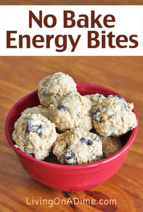 This Eggless No Bake Energy Bites Recipe is a delicious, protein-packed snack that provides a great energy boost! Made with peanut butter, coconut flakes, flaxseed, chocolate chips, and more, these bite-sized treats are full of fiber and flavor, no eggs required! They’re a perfect alternative to granola bars and other snacks!