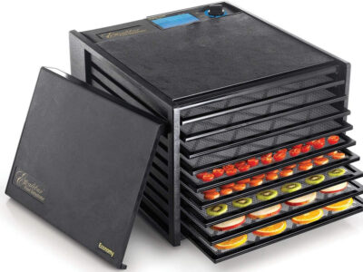 What size food dehydrator do you need to dehydrate and store food? In this post, Jill shares what she uses and how to decide which dehydrator you should get.