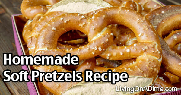 Homemade Soft Pretzels Recipe