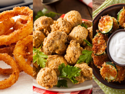 This easy onion rings recipe also makes fried mushrooms, fried zucchini and other veggies. They are are easy to make and oh so yummy! Don't pay too much to buy them as an appetizer at your favorite restaurant. Instead, use this easy recipe!