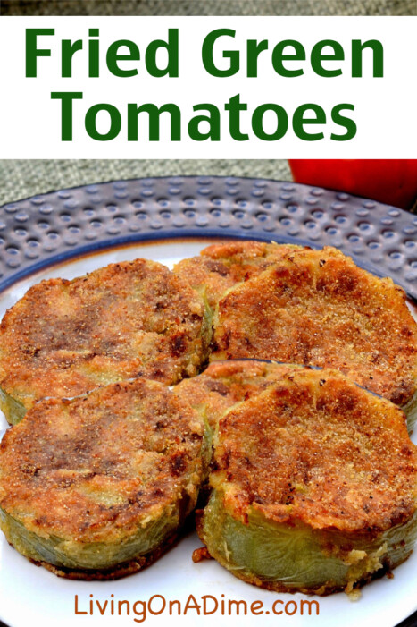 Savor the Southern classic with our irresistible fried green tomatoes recipe! Fresh, tangy green tomatoes are sliced thick, coated in flour or cornmeal, and fried to golden perfection. Fried green tomatoes is a great recipe to use all of those green tomatoes at the end of the garden season!