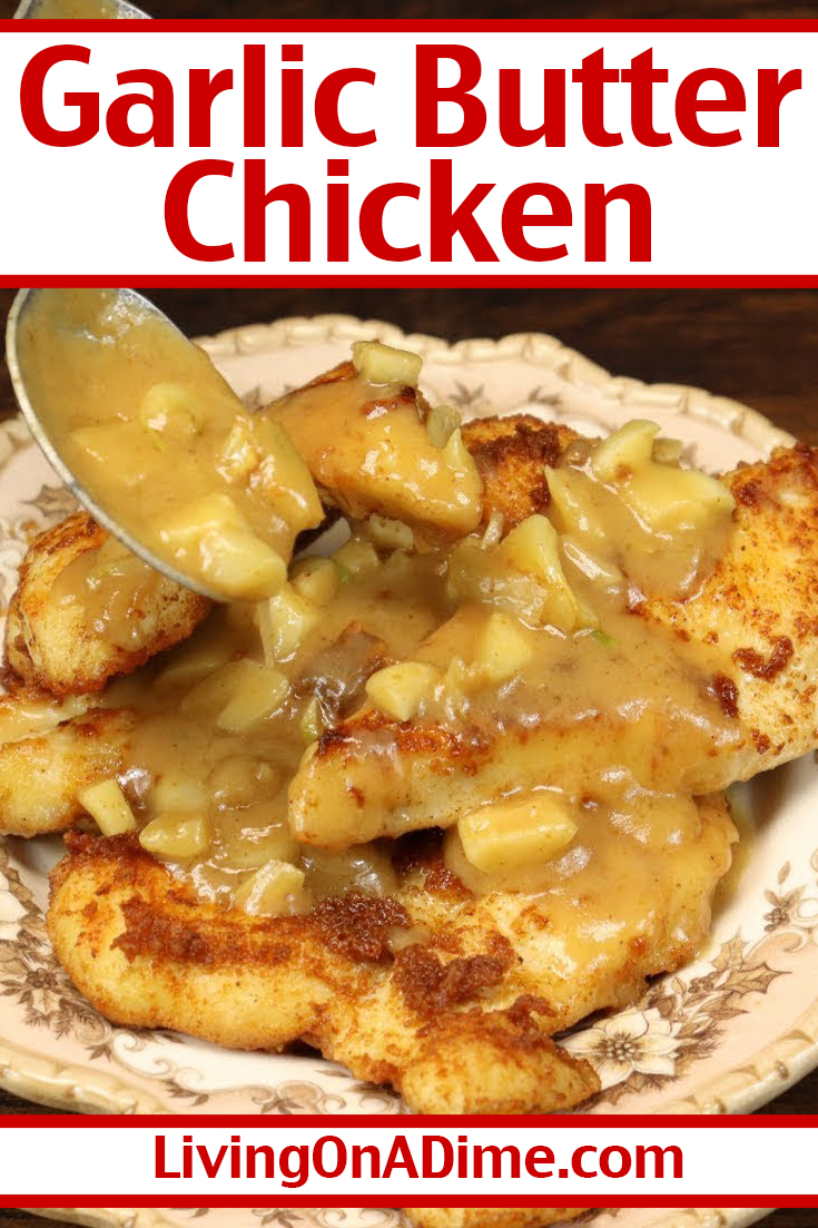 Garlic Butter Chicken Recipe - Easy Chicken Breast Recipe!