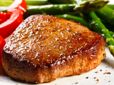 This garlic pork chops recipe is melt in your mouth delicious and takes only 15 minutes to prepare for your family from start to finish!