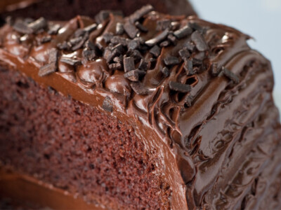 Try this easy gluten-free chocolate cake! It's so delicious, no one even realizes this gf cake recipe is gluten-free and dairy-free!