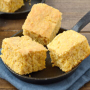 Here's an easy gluten free cornbread recipe that actually tastes AMAZING! This recipe is perfect for those who need to avoid gluten and dairy, and the balance of sweetness and tang makes it a real crowd-pleaser. Give it a try and it's sure to become a new favorite in your household.