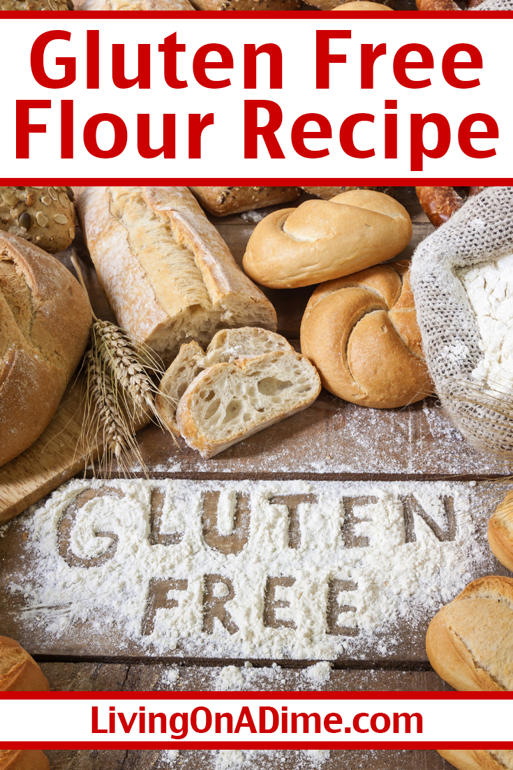 Gluten Free Flour Recipe - Living On A Dime