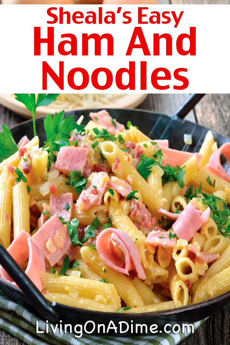 Ham And Noodle Casserole Recipe Your Family Will LOVE!