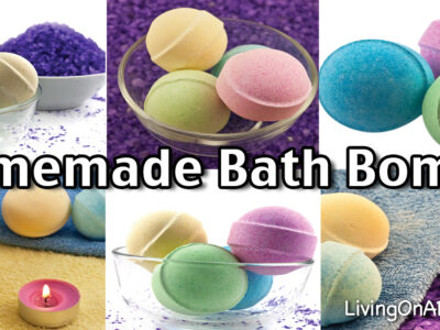 This homemade bath bombs recipe can be made at home with a few easy to get ingredients. Pamper yourself and reduce stress without spending a lot of money!