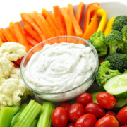 Here's an easy buttermilk dressing recipe that doubles as a creamy salad dressing or a flavorful party dip. With just two basic ingredients and a handful of seasonings, it's quick and easy to whip up!