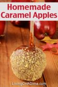 Homemade Caramel Apples Recipe
