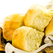 This easy homemade dinner rolls recipe makes light and delicious dinner rolls like grandma used to make that go well with virtually any meal!