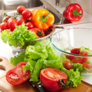 Here's an easy recipe for a homemade fruit and vegetable wash you can use to clean your fresh fruits and vegetables. This recipe uses natural ingredients and can help you clean your fresh produce thoroughly before you prepare it. 