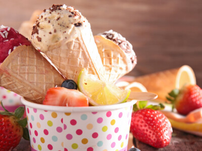 Homemade Gourmet Ice Cream Cones - Click Here To Save On Gourmet Ice Cream!