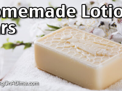 This easy homemade lotion bars recipe make lotion bars that are an easy way to treat or prevent dry skin, especially in the winter when skin on your hands tends to dry and crack. I keep these all around the house and even prepare them for the kids so they have an easy way to sooth dry skin, even when at school.