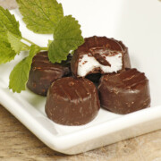This homemade York peppermint patties recipe tastes just like York peppermint patties - actually, better! These chocolate peppermint patties are perfect for the chocolate and mint lovers in your family. It is our kids' most favorite Christmas candy recipe and we make around 3 batches for them every Christmas!