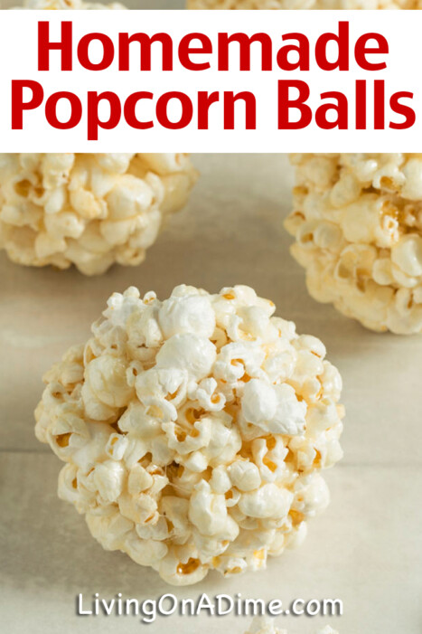 Soft, sweet, and perfectly chewy, this easy homemade popcorn balls recipe makes a treat that tastes just like the ones you remember. Make them classic or turn them into caramel-style popcorn balls with one simple upgrade!