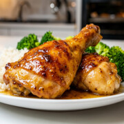 Make this Honey Baked Chicken Recipe in less than 5 minutes for less than $3 for the entire family! This is our family’s favorite and it's easy to make!
