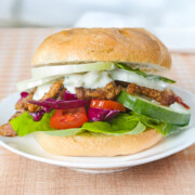 This Honey Mustard Chicken Sandwiches Recipe features juicy, broiled chicken breasts coated in a delicious honey-Dijon sauce with just the right blend of spices. Served on a soft bun, they’re an easy, mouthwatering meal you’ll crave again and again! Sweet, tangy, and packed with flavor!