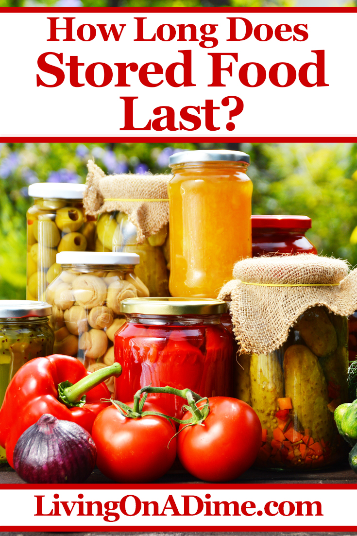 How Long Does Stored Food Last? Canned Food, Vegetables and More!